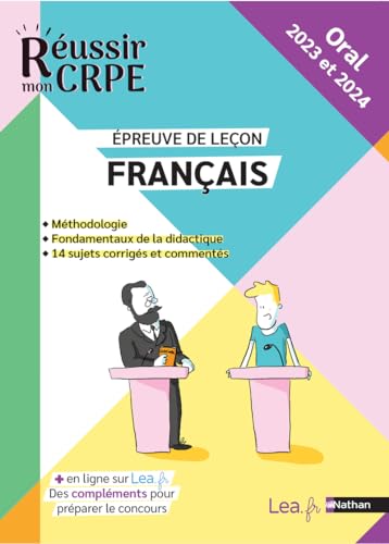 Beispielbild fr Epreuve orale Leon - Franais - CRPE 2023 et 2024: Epreuve de leon zum Verkauf von Buchpark