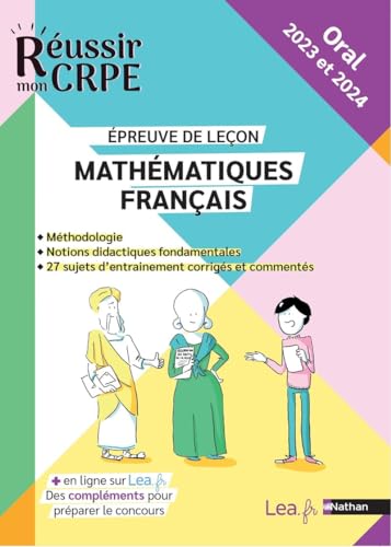 Beispielbild fr Epreuve orale Leon - Compil Maths Franais - CRPE 2023 et 2024: Epreuve de leon zum Verkauf von Buchpark