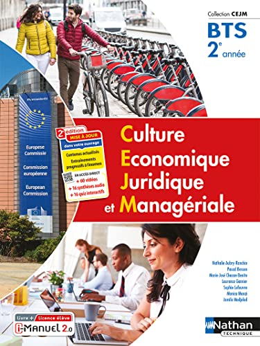 Stock image for Culture conomique juridique et managriale - BTS 2me anne (CEJM) [Broch] Aubry-Ranchin, Nathalie; Besson, Pascal; Chacon Benito, Marie-Jos; Garnier, Laurence; Lefeuvre, Sophie; Manzi, Monica et Medjeled, Jamila for sale by BIBLIO-NET