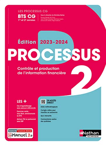9782095018993: Processus 2 - Contrle et production de l'information financire - BTS CG 1re et 2e annes - Coll. Les Processus CG