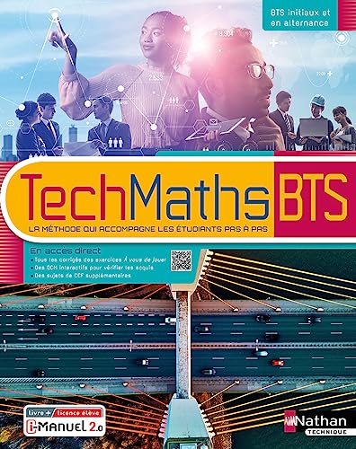 9782095019266: Mathmatiques BTS Groupements B, C et D Exos et mthodes Livre de l'lve + Licence 2023