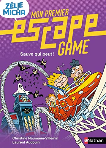 Imagen de archivo de Mon premier Escape Game - Zélie & Micha : Sauve qui peut ! [FRENCH LANGUAGE - Soft Cover ] a la venta por booksXpress