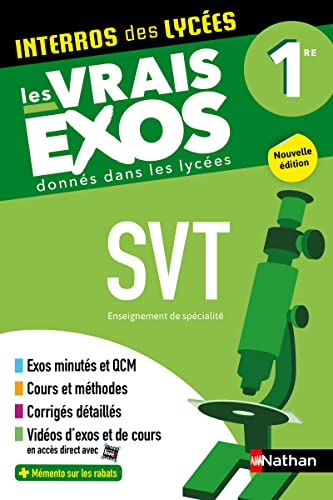 Stock image for Interros des Lyc ©es - SVT 1re [FRENCH LANGUAGE - Soft Cover ] for sale by booksXpress