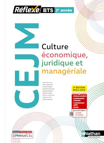 Beispielbild fr Culture conomique juridique et managriale BTS 2e anne - 2024 - Pochette - lve - + iManuel zum Verkauf von Gallix