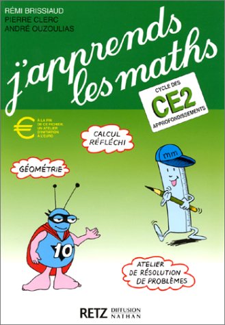 Stock image for J'apprends les maths, CE2. Fichier lve for sale by Ammareal