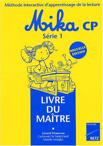 Stock image for Mika CP srie 1. Livre du matre, dition 2001 for sale by medimops