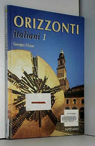 Beispielbild fr ORIZZONTI ITALIANI. Tome 1 zum Verkauf von medimops