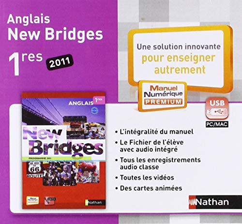9782098003873: New bridges 1e - manuel numrique enrichi - cl USB - tarif non adoptant
