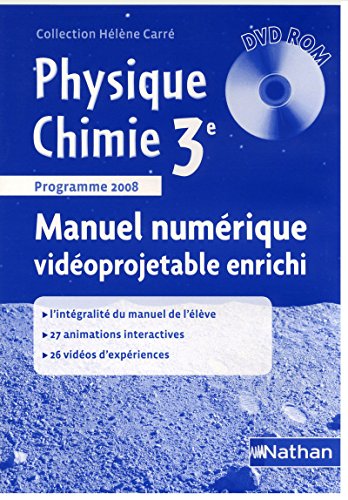 Stock image for Physique-Chimie 3e - manuel numrique - cdrom - tarif adoptant for sale by Buchpark