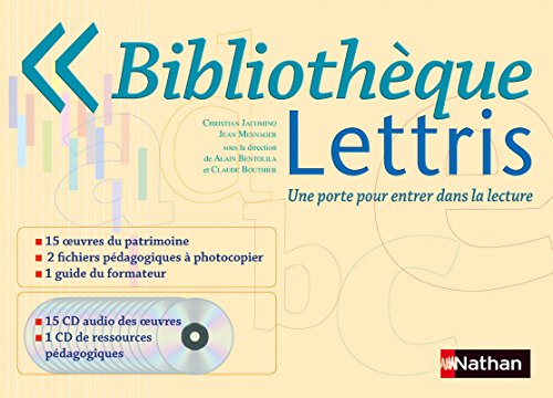 Imagen de archivo de Bibliothque Lettris Une nouvelle approche de la lecture - Coffret collectif a la venta por Gallix
