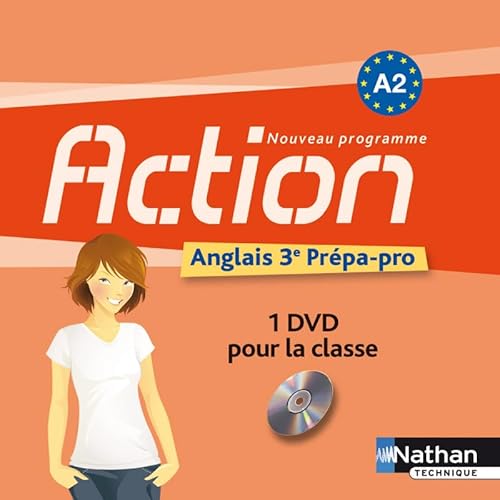 9782098116320: Action Anglais Troisime Prepa-Pro A2 1 DVD 2012