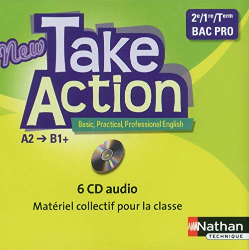 9782098117471: New Take Action Bac pro 6 CD audio 2013