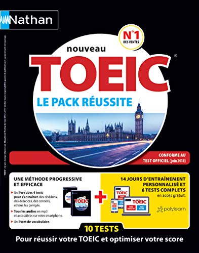 Stock image for Pack russite Nouveau TOEIC (conforme au test Toeic en vigueur  partir de juin 2018) for sale by medimops