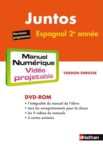 9782098761827: Juntos 2me anne 3me - manuel numrique enrichi - Dvd Rom - non adoptant