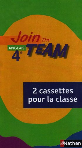 Stock image for Join the Team 4me - K7 classe: 2 cassettes audio pour la classe for sale by Buchpark