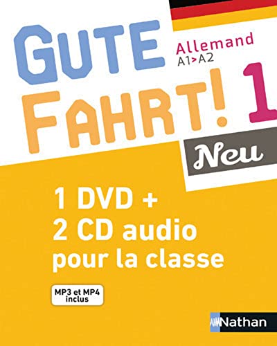 Stock image for Gute Fahrt 1 Neu Coffret CD + DVD classe 2016 for sale by Gallix