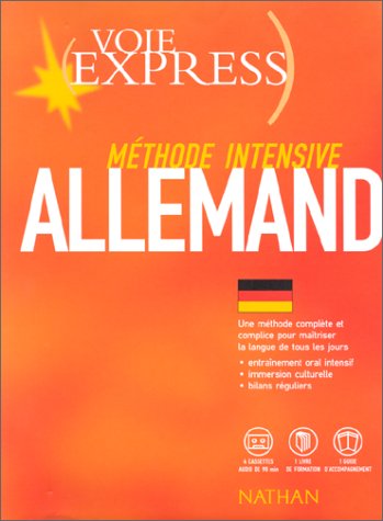 VOIE EXPRESS ALLEMAND METHODE INTENSIVE PACKAGE EDITION 98 (9782098860490) by Collectif; Jacques Paul; Louis Vogel