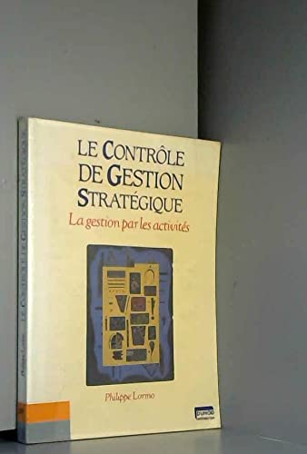 9782100000890: Le controle de gestion stratgique