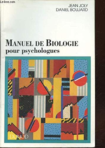 9782100014286: Manuel de biologie pour psychologues