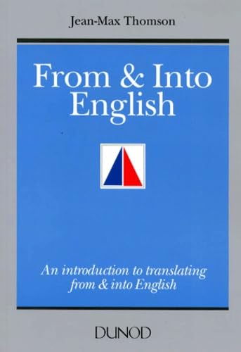 Beispielbild fr From (French) & Into English (French and English Edition) zum Verkauf von Calliopebooks