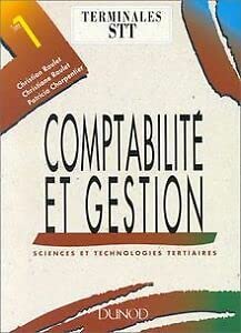 Imagen de archivo de Comptabilit et gestion. Terminales STT - Tome 1 a la venta por Ammareal