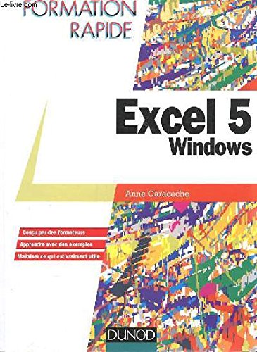 Stock image for Excel 5 Windows for sale by Ammareal