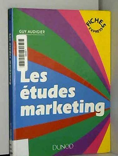 Stock image for Les tudes marketing for sale by Ammareal