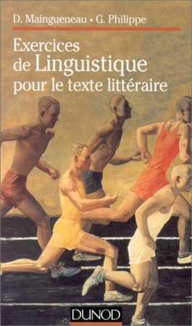 Beispielbild fr Exercices de linguistique pour le texte littraire zum Verkauf von Ammareal