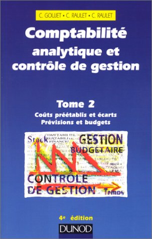 Stock image for Comptabilit analytique et contrle de gestion, tome 2 for sale by Ammareal