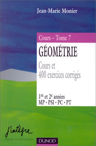 Stock image for Cours de mathmatiques: Cours et 400 exercices corrigs, 1re et 2e annes MP-PSI-PC-PT for sale by medimops