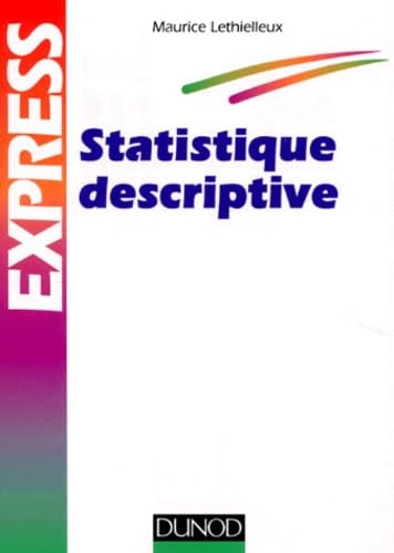 9782100035137: Statistique descriptive