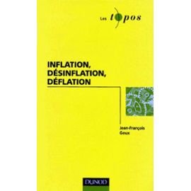 Beispielbild fr Inflation, dsinflation, dflation zum Verkauf von Ammareal