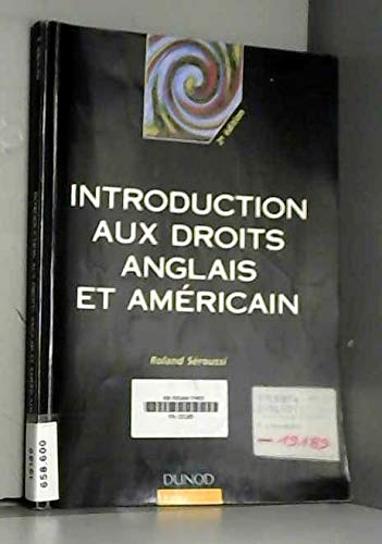 9782100044160: Introduction aux droits anglais et amricain