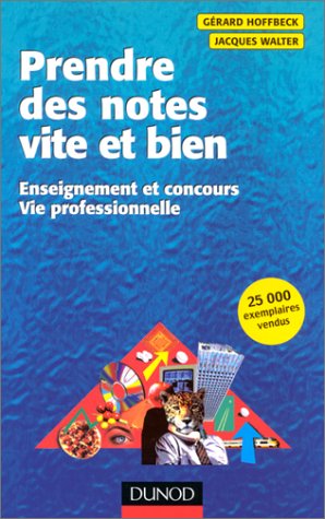 Stock image for Prendre des notes vite et bien, 2e dition for sale by Ammareal