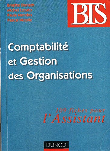 9782100054909: Comptabilite Et Gestion Des Organisations