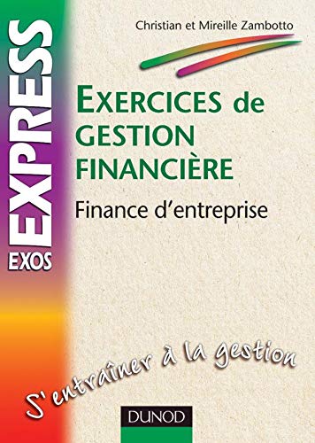 Imagen de archivo de Exercices De Gestion Financire : Finance D'entreprise a la venta por RECYCLIVRE