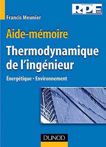 9782100071548: Aide-mmoire de thermodynamique de l'ingnieur : nergtique - Environnement