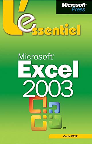 Beispielbild fr L'Essentiel Microsoft Excel 2003 - livre de rfrence - franais zum Verkauf von Ammareal