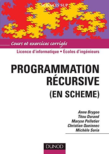 Imagen de archivo de Programmation rcursive (en scheme) a la venta por medimops