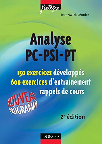 Stock image for Exercices de mathmatiques : Analyse PC-PSI-PT, 2e anne for sale by Ammareal