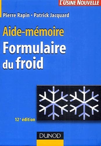 Stock image for Formulaire du froid for sale by medimops