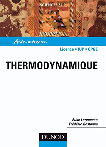 Stock image for Aide-mmoire de thermodynamique for sale by Ammareal