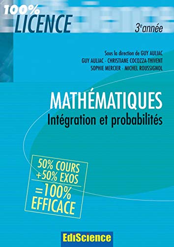 9782100483341: Mathmatiques: Intgration et probabilits