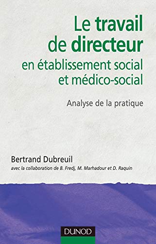 Beispielbild fr Le Travail De Directeur En tablissement Social Et Mdico-social : Analyse De La Pratique zum Verkauf von RECYCLIVRE