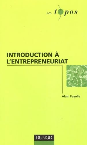 Beispielbild fr Introduction  l'entrepreneuriat (French Edition) zum Verkauf von WorldofBooks