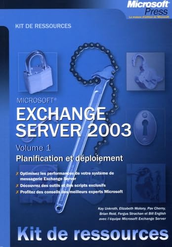 Stock image for Exchange Server 2003: Volume 1, Planification et dploiement for sale by Ammareal