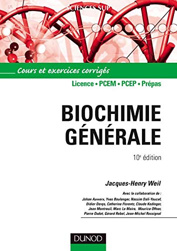 Beispielbild fr Biochimie gnrale : Cours et exercices corrigs zum Verkauf von Ammareal