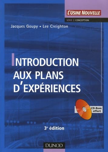 Beispielbild fr Introduction aux plans d'expriences (1Cdrom) zum Verkauf von medimops