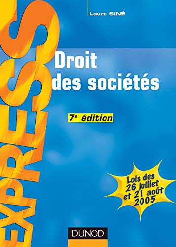 Stock image for Droit des socits for sale by Ammareal