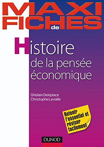 Beispielbild fr Maxi Fiches D'histoire De La Pense conomique zum Verkauf von RECYCLIVRE